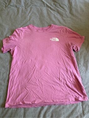 The North Face Women's Pink Logo Crew Tee